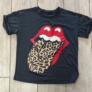 Source Unknown Kids Tee with Red and Black Graphic